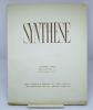 Synthèse. Revue mensuelle réservée au corps médical. Cinquième année. Numéro 11, Novembre 1937.. COLLECTIF (Rédacteur en chef Dr. G. Mauric)