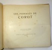 Les Paysages de Corot. CROAL THOMSON (David), COROT (Jean-baptiste Camille)