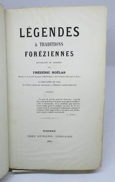 Légendes & traditions foréziennes. NOELAS (Frédéric)