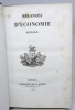 Mélanges d'économie sociale.. ANONYME (Louis Auguste Barbet)