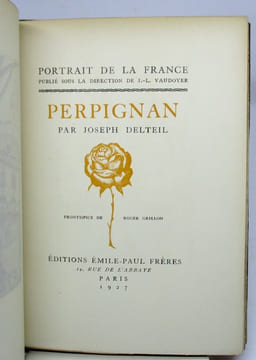 Perpignan. DELTEIL (Joseph), GRILLON (Roger)