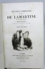 Oeuvres complètes de M. A. de Lamartine de l'Académie française. Edition nouvelle. de LAMARTINE (Alphonse)