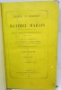 Journal et Mémoires de Mathieu Marais, avocat au Parlement de Paris, sur la Régence et le règne de Louis XV (1715-1737). Publié pour la première fois ...