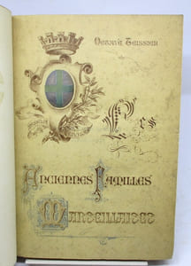 Les Anciennes familles marseillaises