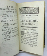 Considérations sur les moeurs de ce siècle