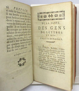 De la Santé des gens de lettres