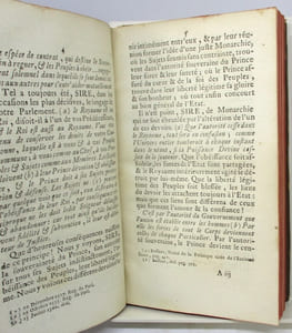 Remontrances du Parlement au Roi du 9 avril 1753