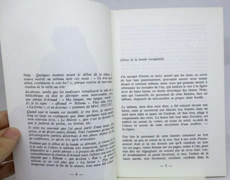 "Artaud refait, tous refaits!" Colloque Artaud / Bataille, Cerisy-la-Salle, juillet 1972. ROCHE (Denis)