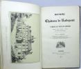 Histoire du Château de Radepont et de l'Abbaye de Fontaiine-Guerard. Ouvrage auquel l'Institut à décerné une mention très honorable (...). FALLUE ...