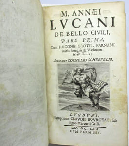 M. Annaei Lucani, de bello civili. Pharsale de Lucain