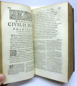 M. Annaei Lucani, de bello civili. Pharsale de Lucain