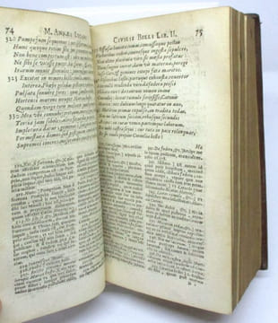 M. Annaei Lucani, de bello civili. Pharsale de Lucain. LUCAIN, LUCANUS (Annaeus), LUCAN, SCHREVEL (Cornelis), GROTIUS (Hugo), FARNABY (Thomas), MAY ...