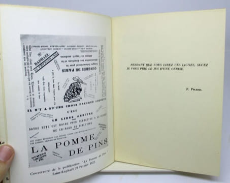 Dits. Aphorismes réunis par Poupard-Lieussou. PICABIA (Francis)
