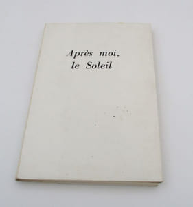 Après moi, le Soleil