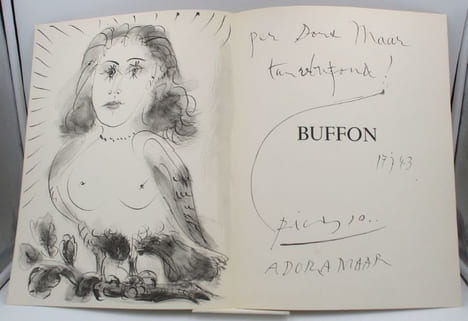 40 dessins de Picasso en marge du Buffon. PICASSO (Pablo)