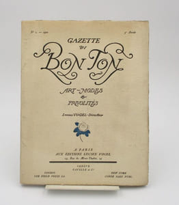 La Gazette du Bon Ton.  Art - Mode & Frivolités. 1920, 3e année