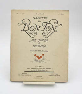 La Gazette du Bon Ton.  Art - Mode & Frivolités. 1921, 4e année
