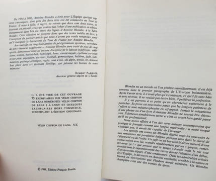 L'Ironie du sport. Chroniques de L'Equipe 1954-1982. BLONDIN (Antoine)