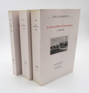 Lettres à Marie Canavaggia 1936-1960. CELINE (Louis-Ferdinand)