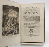 Une année de la vie de l'empereur Napoléon, ou Précis historique de tout ce qui s'est passé depuis le 1er avril 1814 jusqu'au 21 mars 1815, relativement à S. M  et aux braves qui l'ont accompagnée ; contenant  son départ de Fontainebleau, son embarquement à Saint-Rapheau près Fréjus, son arrivée à Porto-Ferrajo, son séjour à l'île d'Elbe et son retour à Paris