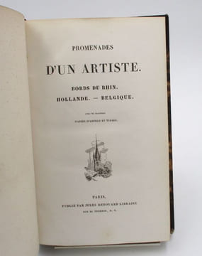 Promenades d'un Artiste.Bords du Rhin, Hollande, Belgique.Tyrol, Suisse, Nord de l'Italie. ANONYME [ NISARD, Désiré ], STANFIELD (Clarkson Frederick), ...