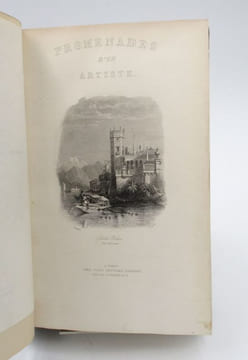 Promenades d'un Artiste.Bords du Rhin, Hollande, Belgique.Tyrol, Suisse, Nord de l'Italie. ANONYME [ NISARD, Désiré ], STANFIELD (Clarkson Frederick), ...