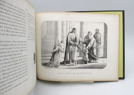 La Bible en estampes. MULLER (Elisabeth), LELOIR (Auguste), VALLET (Charles)