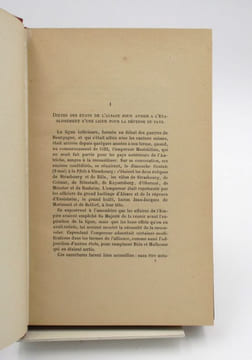 Mélanges Alsatiques. MOSSMANN (Xavier)