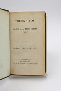 Theokritos. Bion und Moschos