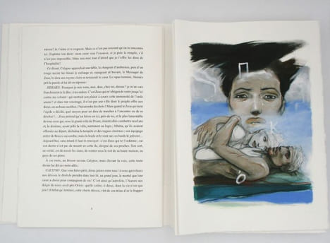 Ulysse in love. Homère, extraits choisis dans la traduction de Victor Bérard.. BILAL (Enki), HOMERE