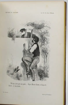 Oeuvres choisies de Gavarni. Revues, corrigées et nouvellement classées par l'auteur. Etudes de moeurs contemporaines. La vie de jeune homme. Les ...
