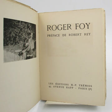 Roger Foy. COLLECTIF, REY (Robert)