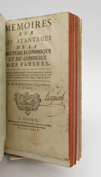 Manuel du meunier et du charpentier de moulins, ou Abrégé classique du traité de la mouture par économie.Mémoires sur les avantages de la mouture ...