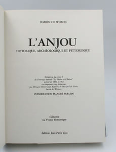 L'Anjou historique, archéologique et pittoresque