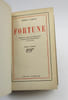 Fortune. CONRAD (Joseph)