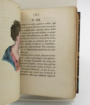 Le Lavater des dames, ou l'art de connoitre les femmes sur leur physionomie; suivi d'un Essai sur les Moyens de Procréer des Enfans d'Esprit. [LAVATER ...