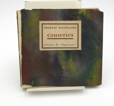 Causeries. BAUDELAIRE (Charles), GUYS Constantin