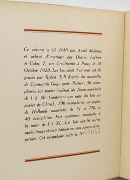 Causeries. BAUDELAIRE (Charles), GUYS Constantin