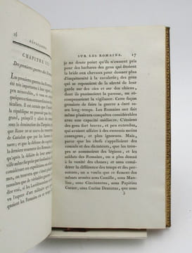 Réflexions sur les divers génies du peuple romain dans les divers temps de la République. SAINT-ÉVREMOND, Charles de