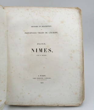 Histoire et description de la ville de Nismes. NISARD (Désiré)