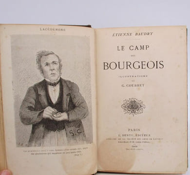 Le Camp des Bourgeois. COURBET (Gustave); BAUDRY (Étienne)