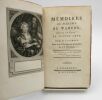 Mémoires de madame de Warens; suivis de ceux de Claude Anet. Publiés par un C. D. M. D. P. pour servir d'apologie aux Confessions de J.J. Rousseau. ...