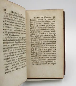 Mémoires de madame de Warens; suivis de ceux de Claude Anet. Publiés par un C. D. M. D. P. pour servir d'apologie aux Confessions de J.J. Rousseau. ...