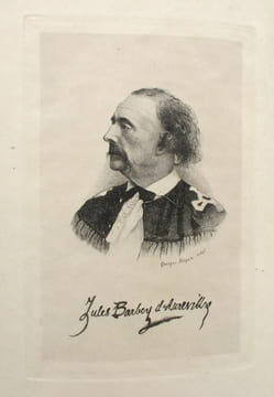 Lettres de J. Barbey d'Aurevilly à Trébutien. BARBEY D'AUREVILLY (Jules)