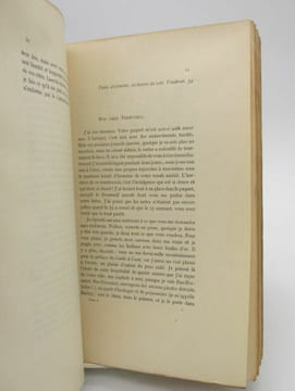 Lettres de J. Barbey d'Aurevilly à Trébutien. BARBEY D'AUREVILLY (Jules)