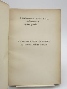 La Photographie en France au dix-neuvième siècle. Essai de sociologie et d'esthétique