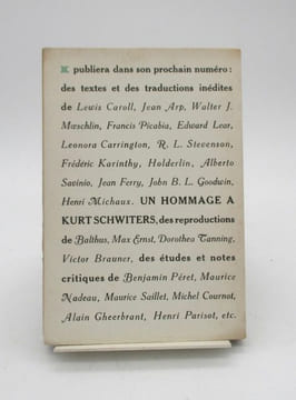 K. Revue de poésie. ARTAUD (Antonin)
