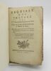 Esquisse des travaux des loges françoises et d'adoption unies sous le titre de la Concorde de l'Orient de Dijon. FRANC-MAÇONNERIE