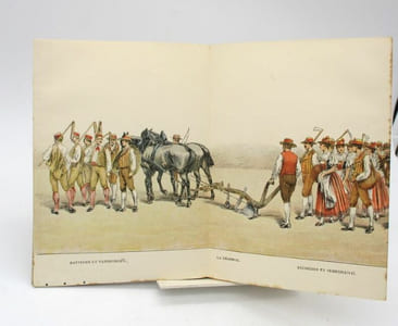 Album officiel de la Fête des Vignerons. Vevey 1889