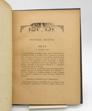 Le Président de la République en Lorraine et en Alsace (7-11 décembre 1918). undefined